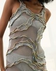 The Rippling Gauze Dress