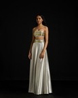 Metallic Wave Satin Ensemble