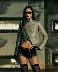Handwoven Asymmetric Biker Jacket