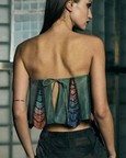 Cropped Panelled Top