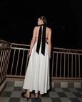 Swan Halter Dress