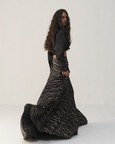 Black Onyx Bias Skirt Set