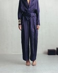 Jester Purple Pinstripe Shirt and Pants