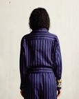 Jester Purple Pinstripe Shirt and Pants