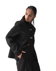 Noir Mandarin Jacket