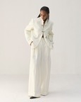 Whisper White Mandarin Jacket