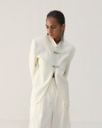 Whisper White Mandarin Jacket