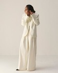 Whisper White Mandarin Jacket