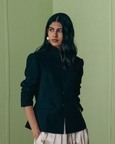 Mandarin Collar Hourglass Blazer