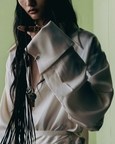 Deep Neck Statement Sleeve Shirt
