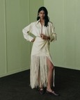 Deep Neck Statement Sleeve Shirt