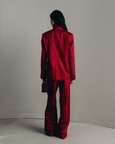 Handwoven Pinstripe Blazer