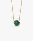 Peace Blue Turquoise Necklace