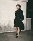 Black Canvas Shirt Dress
