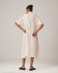 Mj Pleated Dress (White)