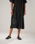 Mj Pleated Dress (Black)
