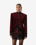 Highland Bloom Ajrakh Jacket