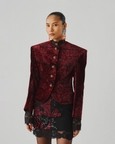 Highland Bloom Ajrakh Jacket