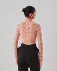 Muse Bodysuit In Blush Pink
