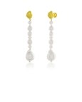 Mishappened Pearl Earrings