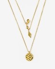 Golden Memoir Engravable Necklace