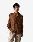 Tencel Shirt - Brown - Men