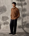 Tencel Shirt - Brown - Men