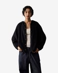 Black Dolman Hoodie - Women