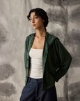 Green Dolman Hoodie - Women