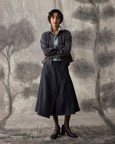 Grey Rough Edged Button Up Knit - Women