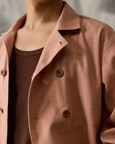 Peach Work Shirt Linen - Men