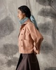 Peach Work Shirt Linen - Women