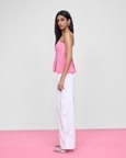 Box Pleat Top (Pink)