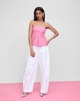 Box Pleat Top (Pink)