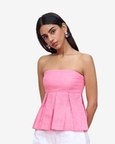 Box Pleat Top (Pink)