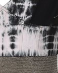 Tie-Dye Bralette With Chainmail Hem