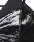 Econyl Bralette Layered With Latex