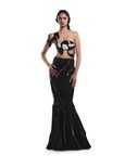 Tulle Mesh Bralette With Liquid Patch