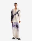 Purple Dye Jacket Co-ord Set