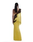 One-Shoulder Tie-Dye Dress
