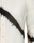 Classic Tie-dye Stripe Button Down Shirt