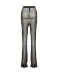 Black Recycle Mesh Pants