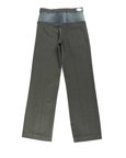 Olive Dutch Satin Rubber Pants