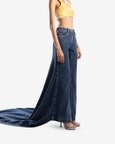 Denim Train Pants