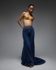 Denim Train Pants