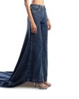 Denim Train Pants