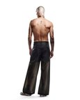 Wide Hem Rubber Pants