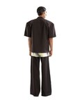 Black Pet Broad Hem Pants