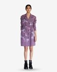 Mauve Map Coat Dress