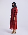 The Scarlet Fold Dress